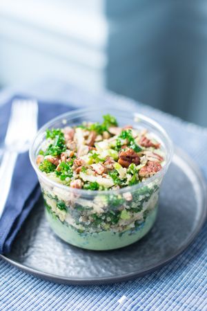 BLUE SUPERFOOD SALAD at Cojean - Bourse in Paris