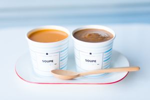 HOT SOUPS at Cojean - Bourse in Paris