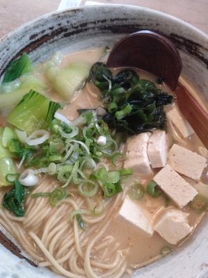 miso ramen at Ramen to Biru - Vesterbro in Copenhagen