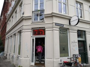 Outside at Ramen to Biru - Norrebro in Copenhagen
