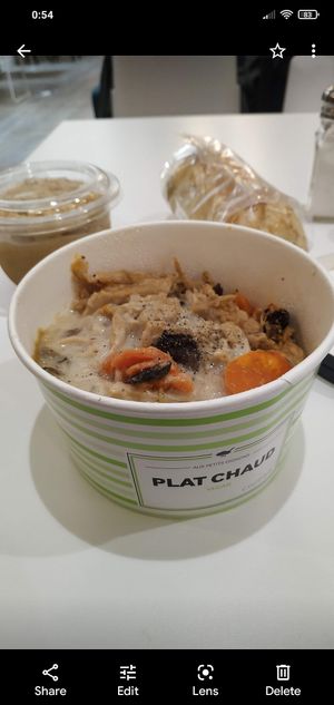 Blanquette vegan at Cojean - Kleber in Paris