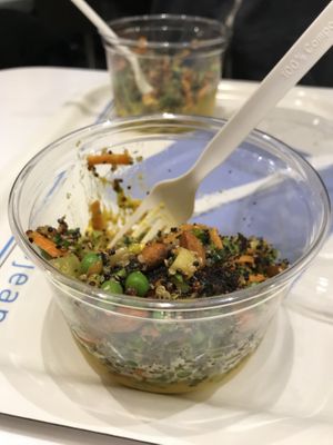 Vegan salad at Cojean - Kleber in Paris