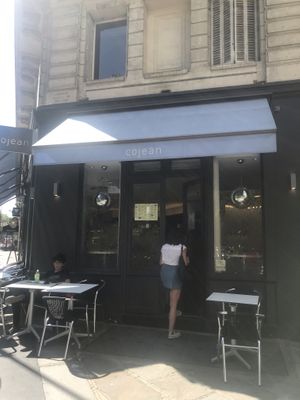 Outside at Cojean - Raspail in Paris