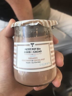 Pudding at Cojean - Raspail in Paris