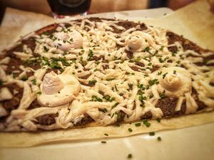 Biscotti pizza  at Wynn Hotel - Allegro in Las Vegas