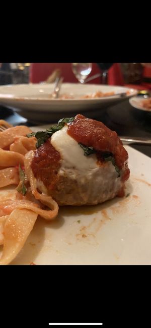 Vegan meatball   at Wynn Hotel - Allegro in Las Vegas
