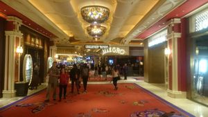 Outside at Wynn Hotel - Allegro in Las Vegas