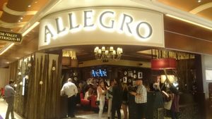 Outside at Wynn Hotel - Allegro in Las Vegas