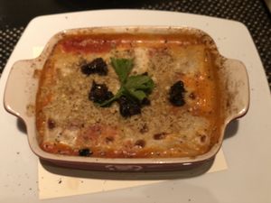 Vegan lasagna 🌱 at Wynn Hotel - Allegro in Las Vegas