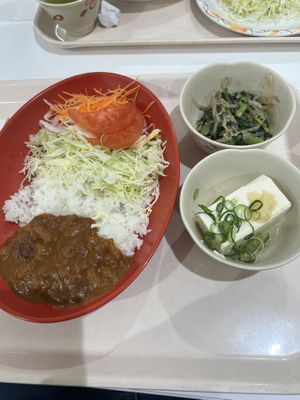   at Kyoto University Cafeteria in Kyoto