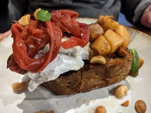 Vegan at Two Chaps in Marrickville