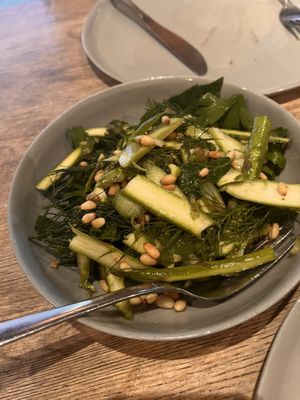 Asparagus salad   at Two Chaps in Marrickville