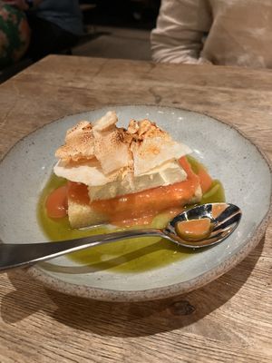 Blood orange tiramisu   at Two Chaps in Marrickville