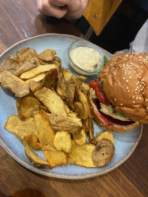Burger   at Two Chaps in Marrickville