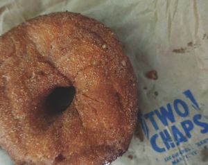 Vegan Cinnamon Donut at Two Chaps in Marrickville
