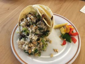 Handmade Pita rice at Hu Qiu - Algernon Food Meet in Taichung