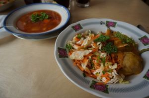 Lunch Combo (soup+main+drink)
24/08/2016 at Terapija in Riga
