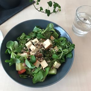 Tofu Salad  at Terapija in Riga