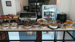 Brunch buffet  at Terapija in Riga