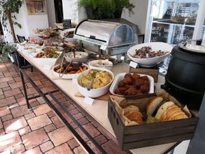 Buffet at Terapija in Riga