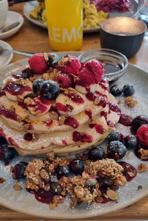 American pancakes at Emmi's Kitchen - Glockenbach in Munich