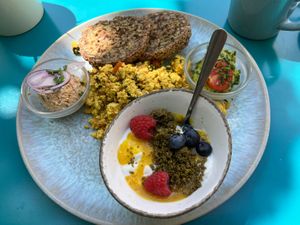 Emmis breakfast   at Emmi's Kitchen - Glockenbach in Munich