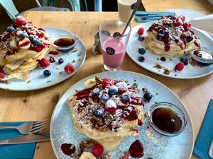 American Pancakes  at Emmi's Kitchen - Glockenbach in Munich