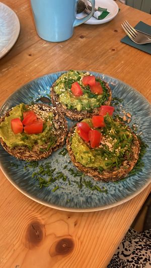 Avocado toast  at Emmi's Kitchen - Glockenbach in Munich
