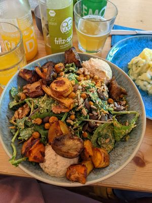 Kale salad, very good! at Emmi's Kitchen - Glockenbach in Munich