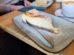 Cheesecake at Emmi's Kitchen - Glockenbach in Munich