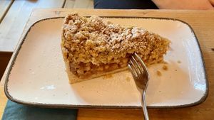 Apple crumble  at Emmi's Kitchen - Glockenbach in Munich