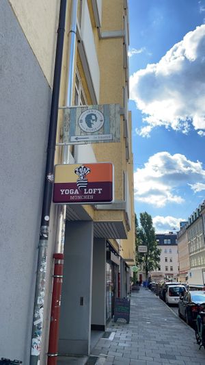 Follow the sign!  at Emmi's Kitchen - Glockenbach in Munich