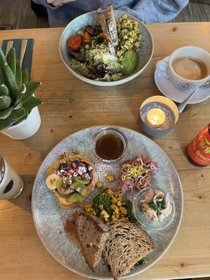 breakfast bowl (above)   at Emmi's Kitchen - Glockenbach in Munich