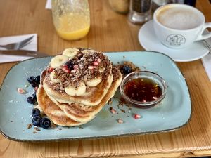 Best Pancakes ever  at Emmi's Kitchen - Glockenbach in Munich