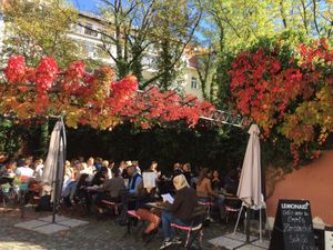Outside Seating  at Emmi's Kitchen - Glockenbach in Munich