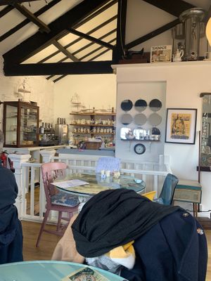 Upstairs area  at Scarlett's Vintage Tea Rooms in Knaresborough