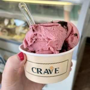   at Crave Ice Cream in Ventnor