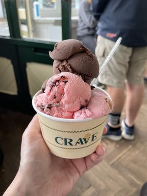   at Crave Ice Cream in Ventnor
