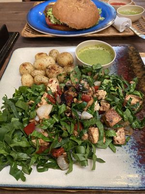 Tofu & Tempeh Stew  at Xela Green in Quetzaltenango