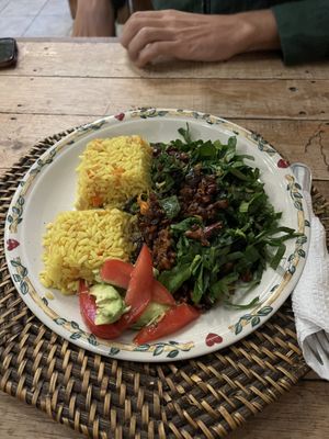 Tempeh stew   at Xela Green in Quetzaltenango