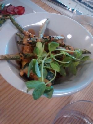 Veggie tempura  at Lincoln Street Food in Lunenburg