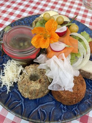 Veggie Brettljause  at Buschenschank Bernhart in Riegersburg