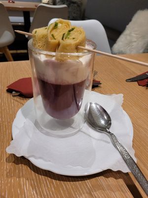 Rotkohl Chilli Suppe at Laudis Sauerlandstuben in Meschede