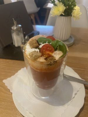 Tomaten Schaum Süppchen  at Laudis Sauerlandstuben in Meschede