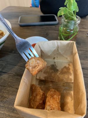 Loh bak  at Yun Shui Ge Vegetarian House - Lebuh Armenian in Penang