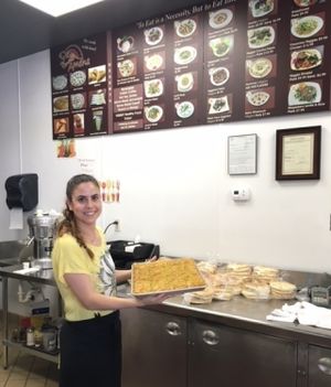 Baklava! at Amena Bakery and Cafe in Las Vegas