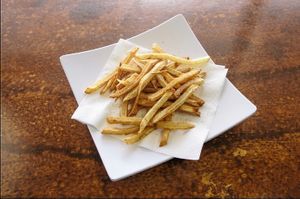 Home made French fries at Amena Bakery and Cafe in Las Vegas