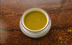 Delicious lentil soup 😋 at Amena Bakery and Cafe in Las Vegas