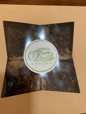 pecan roll at Organic Rising Bakery in Malabar