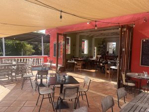 Dining area  at Hofi Cas Cora in Willemstad